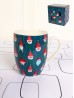 Holiday Print Mug Set (4pcs)